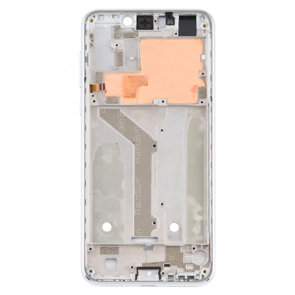 Front Housing LCD Frame Bezel Plate for Motorola Moto One (P30 Play) (Silver) Other Replacement Parts Motorola One (P30 Play)